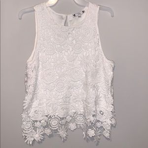 floral lace top